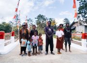 Jembatan Beton Kampung Kaugapu Rampung